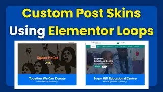 Design Custom Post Skins with Elementor Loops Plugin in WordPress