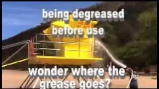 Lifeguard Tower Degreased on the Beach!