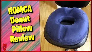 Best Pillow for a Sore Tailbone? Homca Donut Pillow Review MumblesVideos Product Review
