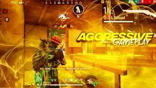 AGGRESSIVE GAMEPLAY ☠️ | FREE FIRE MAX