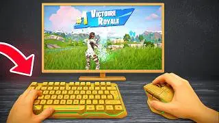 J’ai TESTÉ un SETUP 100% en BOIS (et j’ai joué à FORTNITE avec) 😲