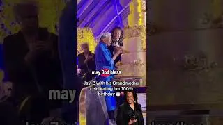 #jayz #бабушка празднует 100-летний юбилей. 🥳 #семьязнаменитостей #отношениязнаменитостей