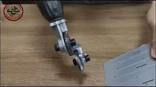 Electric Drill Plate Cutter - Versatile Metal Nibbler Drill Attachment for Precise Cutting 🛠️