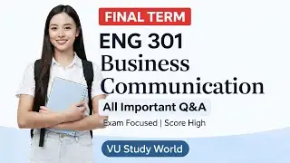 ENG 301 lecture 34 with all important questions answers with urdu translation