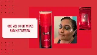 ONE SIZE by PATRICK STARR  GO OFF MAKEUP DISSOLVING MIST AND MAKEUP REMOVER WIPES ~ A GAME CHANGER~