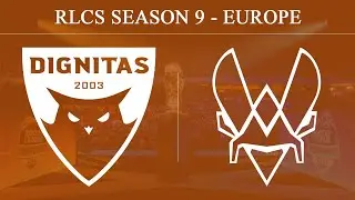 Dignitas vs Vitality | Dignitas vs Renault Vitality | RLCS Season 9 - Europe (29th Mar 2020)