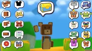 All 20 Blue Chests With Emotes Super Bear Adventure 12.0.2 Gameplay