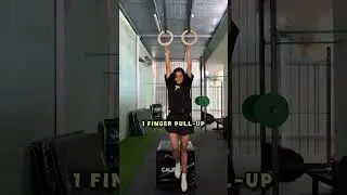0 Finger Pull-Up Challenge | 5-4-3-2-1-0 🤯#pullupchallenge #worldpullupday #fingerpullups #pullup