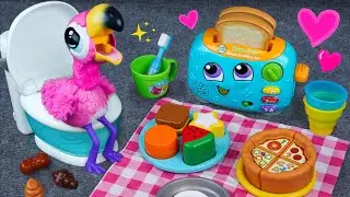 60 Minutes Ultimate Flamingo Cooking Toys Playset, Unboxing Leapfrog Kitchen Set | Tina Review