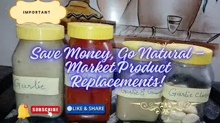 No More Chemicals! Try These Homemade Swaps |Manjari's food corner #avideoaday #recipe #cooking#easy