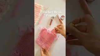 Crochet Pouch 🎀
