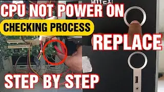 how to work cpu power switch I check cpu power switch I change cpu switch