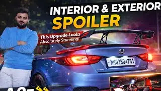 Honda Civic Full Modification | Interior & Exterior Upgrade | A2Z Car Accessories 😍