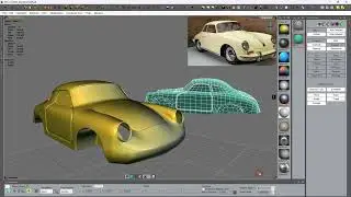 Modeling A Car Body(Timelapse)