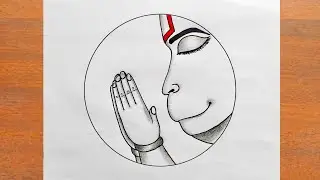 Bajrangbali Drawing/ Lord Hanuman Drawing Easy Steps/ Hanuman Drawing/ Hanuman Ji Drawing Easy Steps