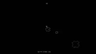 Asteroids, the classic arcade game by Atari