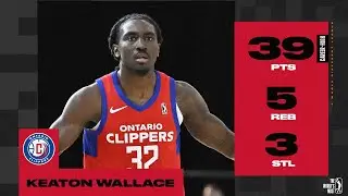 Keaton Wallace Logs CAREER-HIGH 39 PTS For Ontario In Win