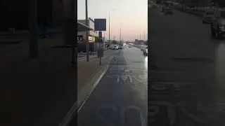 🚌 Riyadh Metro Bus 660: Moving View from the Back 🌆