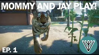 Mommy and Jay Play Planet Zoo! Ep. 1