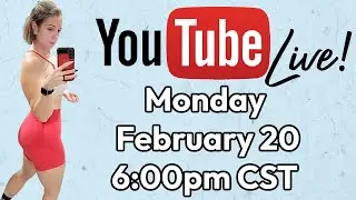 LIVE CHAT 2/20! SHAMROCKIN IS BACK/NEW VID IDEAS! NICOLE BURGESS