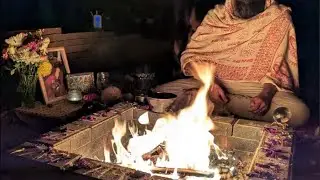 Full Moon Fire Homa In Cancer Surender the Past, Accept the Future, Be Here Now, Blessings Surround