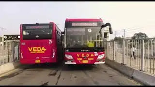New Buses of Lahore Metro Bus Service