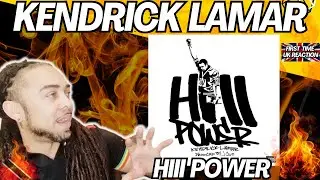 THIS IS GOING INTO MY FAVORITES!!! Kendrick Lamar -  Hiii Power  (Lyrics) [FIRST TIME UK REACTION]