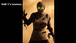 HULK vs MUMMY | Epic Battle of Rage & Ancient Curse | Cinematic Action 4K#Hulkvsmummy