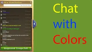 Chat with Colors - War DomiNation's Talk 1