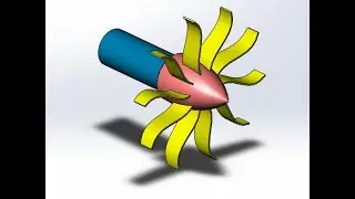 Motion study (Rotation) on Solid works tool