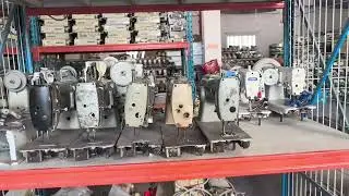 JUKI LZ 586 ZIGZAG Second Hand Industrial Sewing Machine For Sale By Tomsewing