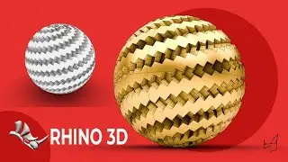Rhino 3D Pattern Sphere &ndash; Clean & Complex!