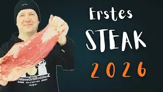Erstes Steak des Jahres &bull; Flanksteak vom Black Angus 