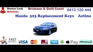 Mazda 323 key replacement Astana by Doctor Lock Locksmiths