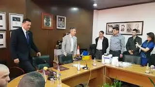 Grad Vranje donirao opremu saobraćajnoj policiji.
