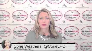 Corie Weathers: How Experiences in Our Military Marriages May Hurt Us