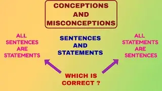 What is the difference between a sentence and a statement || Reasoning with Verbal and Quants