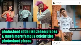 photoshoot at Danish zehen photoshoot places || official photography video || shoot by affu