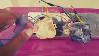 replacing 6 wire timer, 7 wire timer in washing machine