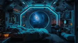 Simulated Universe | Living in Calm Space | Balanced Soothing Space Sounds for Sleep | 10 Hours