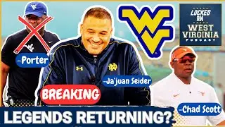 Homecoming? WVU Coach Porter to Auburn, Seider/Scott favorites to replace?