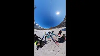 Sansicario Skiing 2025