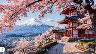 Peaceful Piano & Spring Nature 🌱 Deep Relax • Calm Thoughts • Inner Healing Music