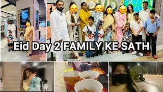 Eid day 2 🌙|| puri family ke dekhi Movie || Sikandar movie review || Eid Mubarak