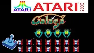 Аркадный игровой процесс Atari 2600 Galaga. Как это возможно?
