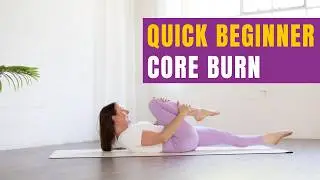 Pilates Core Workout for Beginners | 4-Minute Home Ab Routine