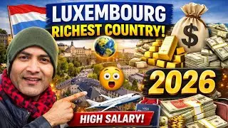 Luxembourg &ndash; The Richest Country in the World 💰|Jobs, Salary, Life & Facts (2026) #jobs #luxembourg