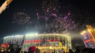 Fire work #974 stadium Qatar 