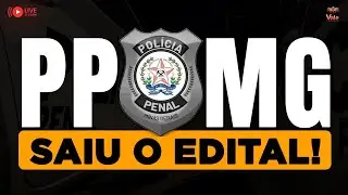 PPMG - EDITAL PUBLICADO - 1.178 VAGAS - INSTITUTO AOCP