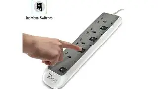 Best Extension Cords / Board - Syska | Indiv Switch Socket Surge Protector Under Rs. 400🔥🔥 / Stealth